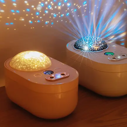 Bambini Luce di Notte del USB Mini Umidificatore Nebbia, 360 gradi di Rotazione del Proiettore di Luce di Notte 1L Umidificatore per il Bambino, ocean Wave Proiettore