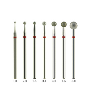 Fresa per Unghie a Forma di Sfera con Logo Personalizzato, Punte Diamantate Premium per Manicure e Lucidatura della Pelle Morta - Product Image 2