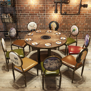 Set da Pranzo Moderno per Soggiorno e Ristorante, <span class=keywords><strong>Tavolo</strong></span> da Pranzo in Legno Truciolare con Sedie - Product Image 3