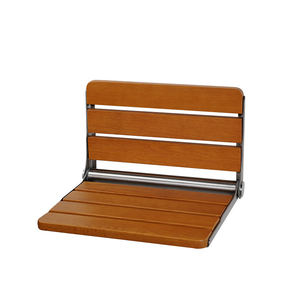 Wholesale Solid Wood Folding Shower Bath Chair <b>Wall</b> Hanging Design for Elderly Use Kitchen Living Room Dining Hotel - Product Image 4