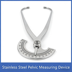 Strumento per la Misurazione Pelvica del Diametro Interno ed Esterno in Acciaio Inossidabile per Ostetricia e Ginecologia - Product Image 2