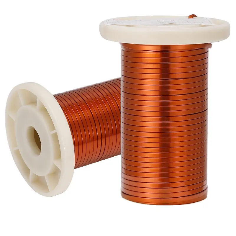 Factory Outlet Copper Clad Aluminum Enameled Wire Ecca 1.0-8.0mm For Motorcycle Magneto Coil Winding