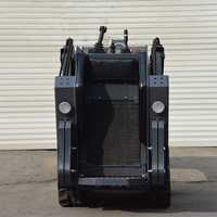 Mini-chargeuse compacte V1100 de 0,5 tonne, diesel EPA 24,4 CV, sur chenilles, avec moteur et pompe, pour le transport de débris de démolition