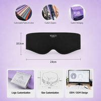 Kundenspezifisches OEM/ODM Bluetooth-Musik-Augenschutzkissen aus Memory-Schaum, U-förmiges Reisekissen mit Kapuze, tragbar, leicht, weich, antibakteriell