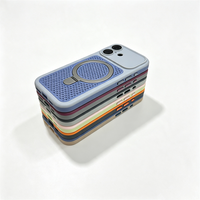 Coque de téléphone à dissipation thermique 2026 pour iPhone 16 Pro Max, coque robuste pour iPhone 17 Series avec protection d'écran et support