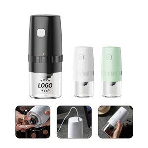 Moulin à café portable mini automatique avec logo personnalisé, petit moulin à café électrique manuel - Product Image 2