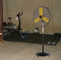 24 Zoll 110 220 240V günstigen Preis China Fabrik Hochgeschwindigkeits-Industrie-Stand ventilator für Mexiko Nordamerika