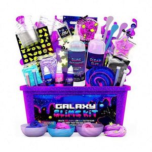 Kids DIY Galaxy <b>Slime</b> with Luminous Clay Crystal Mud Homemade <b>Slime</b> Toys - Product Image 6