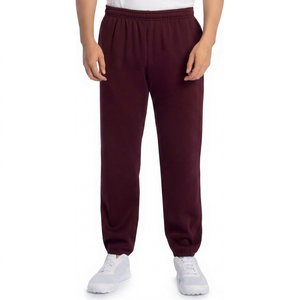 Heavyweight Cotton Sweatpants Regular Fit <b>Jogger</b> Pants Custom Logo Casual Sports Training Sweat Pants Manufacturer Wholesale - Product Image 1