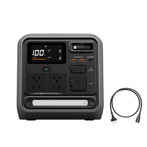 1008Wh Portable <b>Solar</b> <b>Generator</b> 1000W LiFePO4 Power Station Plug and Play Balcony Energy Storage System - Product Image 1