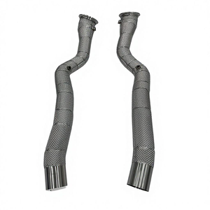 ระบบวาล์วไอเสียไทเทเนียม Valvetronic พร้อมตัวควบคุมวาล์วนิวเมติก + ท่อหน้า สำหรับ <span class=keywords><strong>Ferrari</strong></span> <span class=keywords><strong>812</strong></span> 6.5L <span class=keywords><strong>V12</strong></span> พร้อมรีโมทคอนโทรล - Product Image 6