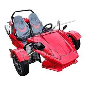 Moto à trois roues à grande vitesse Ztr Trike Roadster avec batterie, chariot de course électrique, véhicule sportif - Product Image 1