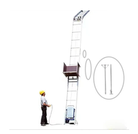 Module solaire alimenté par batterie Ascenseur 300kg Chargement 4-25m Réglage de la hauteur