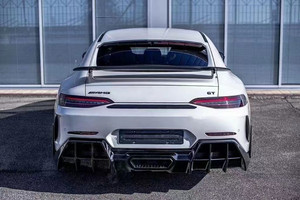 สำหรับ Mercedes AMG GT GT43 GT50 GT53 GT63 GT63S ชุดแต่งกันชนหน้า-หลังขนาดใหญ่ วัสดุเรซิ่นไฟเบอร์ พร้อมสเกิร์ตข้างและคิ้วไฟหน้า รุ่นพิเศษ - Product Image 4