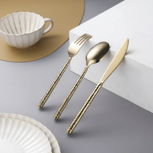 Ensemble de couverts en acier inoxydable massif de qualité supérieure - Finition miroir 18/10 pour banquets commerciaux et complexes hôteliers - Product Image 1