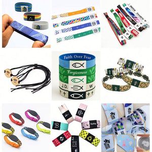 Bracelet RFID en polyester imperméable personnalisé transfrontalier, imprimé en sérigraphie, design moderne pour cadeaux promotionnels sportifs - Product Image 6