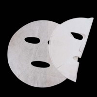 Masque facial en tissu non tissé ultra doux, respectueux de la peau, hautement absorbant, en fibres ultra fines + modal 40 g/m² pour hydrater et réparer