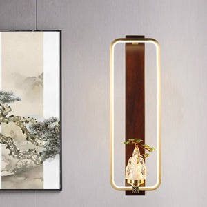 Welcoming Pine All-Copper Small Pendant <b>Light</b> Chinese Style Solid Wood for Living Room <b>Dining</b> Room Tea Pendant Chandelier <b>Light</b> - Product Image 4