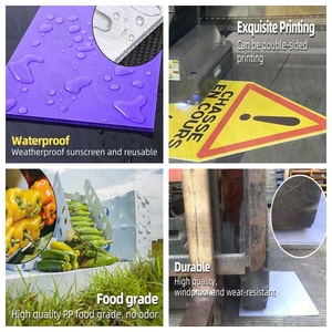 ป้ายสนามหญ้าพิมพ์ลายตามสั่งสำหรับสวนกลางแจ้ง พิมพ์สองด้าน พร้อมเสาปัก - Product Image 2