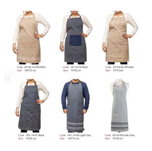 Delantales de Cocina de Algodón Egipcio, Resistentes a Derrames, con Correa Ajustable para el Cuello y Bolsillos Grandes, Disponibles en Stock con Tiempo de Entrega de Muestra de 7 Días - Product Image 6