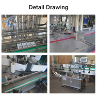 Machine de production intégrée entièrement automatique pour l'eau de coco, avec remplissage, bouchage et étiquetage, à commande conviviale et personnalisable en usine
