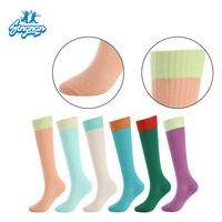 Chaussettes de sport de compression athlétiques montantes, personnalisables avec logo, idéales pour le saut, le yoga, la course, le fitness et le badminton
