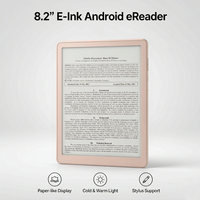 Tablette d'étude numérique E Ink 8,2'' avec lecteur de livres électroniques, Android 11, tablette de prise de notes E-Paper avec stylet, éclairage frontal à 24 niveaux, OEM