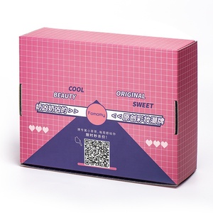 clamshell gift box custom paper packing box packing carton boxes