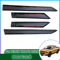 Moulures latérales de porte et revêtements de carrosserie pour Toyota Hilux Travo 2026 4x4 Pickup – Bande de protection anti-rayures pour portières – Article en gros