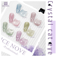 Vernis à ongles gel effet œil de chat cristallin, marque privée, 30 couleurs, gel œil de chat transparent, sans base ni top coat, vernis gel magnétique transparent