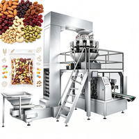 Machine d'emballage automatique pour sachets préformés à fermeture éclair pour grains de café, bonbons, chocolat, granulés