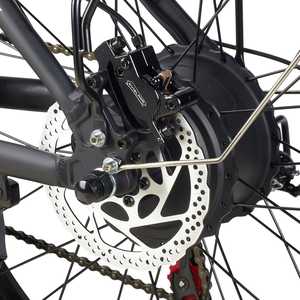 Vélo <span class=keywords><strong>de</strong></span> montagne électrique à cadre en alliage d'aluminium, pneus larges <span class=keywords><strong>de</strong></span> 26 pouces, <span class=keywords><strong>frein</strong></span> à <span class=keywords><strong>disque</strong></span> hydraulique, 7 vitesses, moteur double 4000W, 52V, VTT adulte - Product Image 2