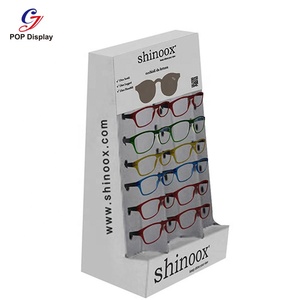 Exhibidor de Gafas de Sol de Cartón para Mostrador, Diseño Moderno y Atractivo, Exhibición de Sobremesa de Cartón Corrugado - Product Image 4