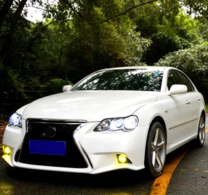 Nouvel ensemble de carrosserie ABS noir carbone pour Mark X 2005-2009 : lèvre avant, lèvre arrière et jupes latérales – Ajustement parfait garanti - Product Image 6