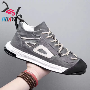 Chaussures de sport décontractées pour homme, respirantes, noires, de marque, personnalisées - Product Image 2