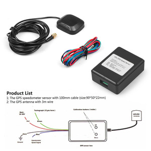 Car Modification Kit with GPS Speedometer Sensor Antenna Signal <b>Speed</b> <b>Measuring</b> <b>Instruments</b> - Product Image 4