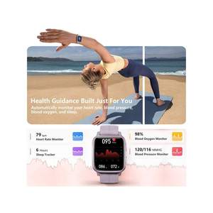 Reloj inteligente MorePro C21 para hombres y mujeres, pantalla TFT de 1,7 pulgadas, 20 modos deportivos, Control de música, IP68, resistente al agua, seguimiento de actividad, pago - Product Image 2