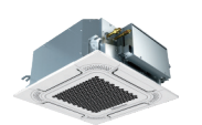 Unité de ventilation à cassette encastrée au plafond 4 voies FCU, unité intérieure de climatisation centrale encastrée pour le refroidissement et le chauffage - Product Image 4