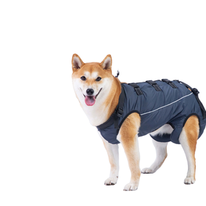 Tam Vücut Destekli Köpek Kaldırma Tasması Ayarlanabilir Askılı Kurtarma Askısı Yaşlı Köpekler için Saplı Evcil Hayvan Kaldırma Yeleği - Product Image 1