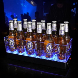 Cubo de hielo rectangular de plástico iluminado con LED y diseño de frutas para fiestas y bebidas - Product Image 4