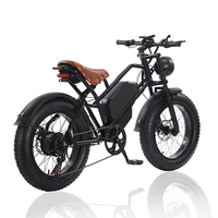 Vélo électrique adulte à pneus épais de 20 pouces vélo tout-terrain électrique urbain scooter électrique 48V 500W