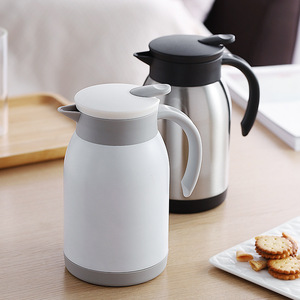 Nouvelle bouilloire moderne en acier inoxydable thermos bouteille d'eau chaude portable pour l'extérieur avec fonction anti-brûlure - Product Image 4