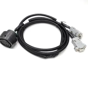Arnés de Cables Personalizado de Conector DEUTSCH a DB de 9 Pines, Resistente al Aceite, Anti-interferencias, Resistente al Desgaste, para Máquinas Automotrices - Product Image 1