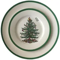 Christmas Tree Plate, Porcelain Dinner Plates Sets