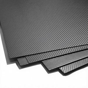 Feuille de fibre de carbone 3K haute résistance et légère sur mesure 500 x 600 x 1 mm (5 mm) pour drones, marque SHENYU -50-150°C - Product Image 3