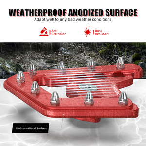 Extensión de Palanca de Pedal de Freno Trasero de Aluminio NICECNC para Yamaha <span class=keywords><strong>Raptor</strong></span> <span class=keywords><strong>700</strong></span> 2006-2010 <span class=keywords><strong>2011</strong></span> 2012 - Product Image 3