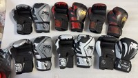 Gants de boxe Muay Thai en cuir PU élastique de nouvelle conception
