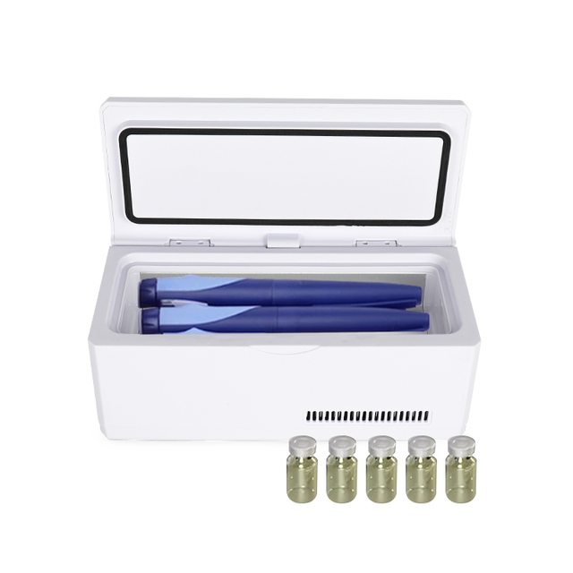 Insulin Cooler Case Portable Diabetic Cooler Box Chargeable 200ml Mini Drug Refrigerator