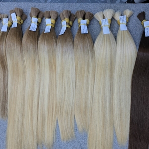 Extensiones de Cabello Humano Virgen Remy Vietnamita Dream Premium, Súper Dobles, Tejido Doble a Máquina, Rubio Decolorado, 8 Pulgadas, Todo Tipo - Product Image 5