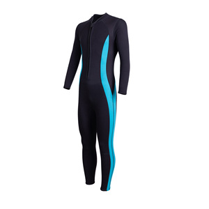 Nuevo traje de <span class=keywords><strong>neopreno</strong></span> de una pieza de 3 mm con apertura frontal y manga larga para surf, snorkel y buceo, resistente al frío y térmico, unisex para adultos. - Product Image 4